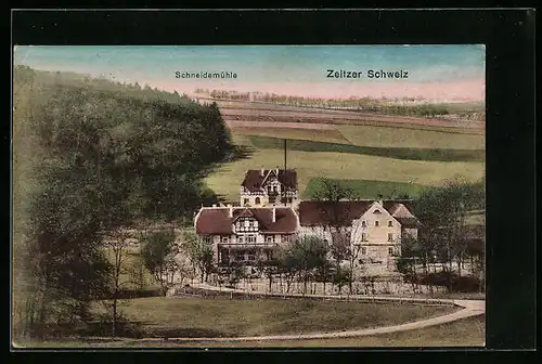 AK Breitenbach / Zeitzer Schweiz, Gasthaus Schneidemühle