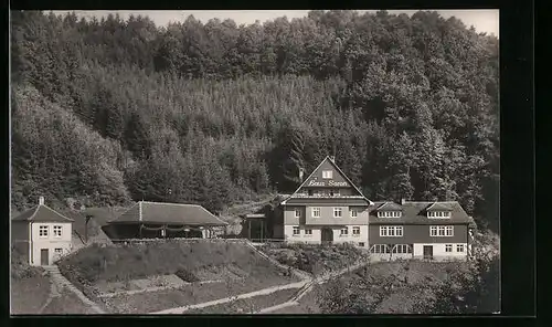 AK Wildberg im Schwarzwald, Blick zum Haus Saron