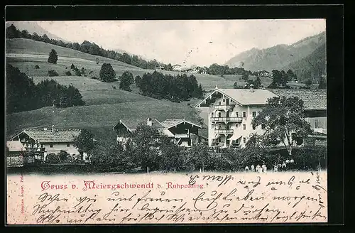 AK Ruhpolding, Meiergschwendt, Gesamtansicht