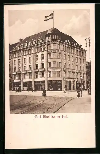 AK Hannover, Hotel Rheinischer Hof
