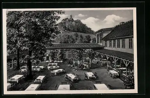 AK Bad Blankenburg, Hotel Goldener Löwe