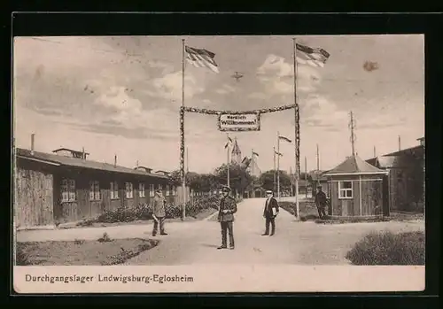 AK Ludwigsburg-Eglosheim, Durchgangslager