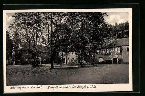 AK Langethalsmühle bei Bürgel /Thür., Erholungsheim der DAF Fritz-Sauckel-Heim