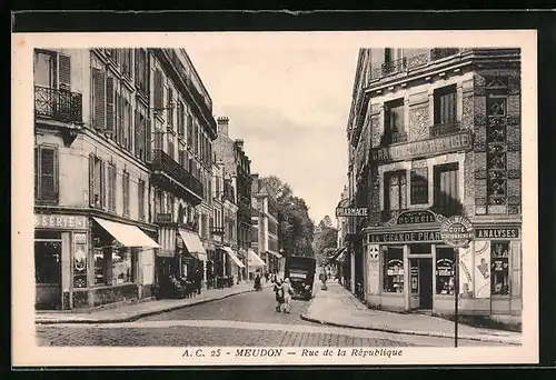 AK Meudon, Rue de la République