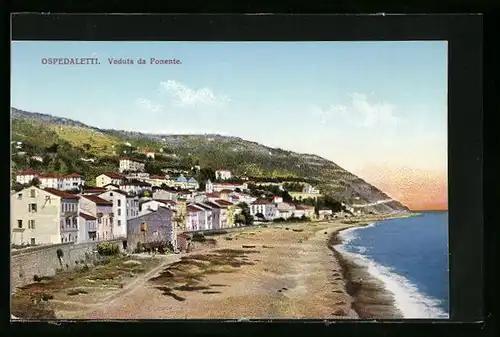 AK Ospedaletti, Veduta da Ponente