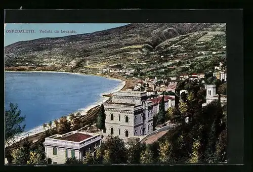 AK Ospedaletti, Veduta da Levante