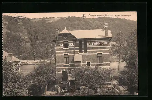 AK Anseremme sur Meuse, Hôtel Britannique