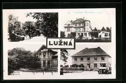 AK Luzná, Gasthaus und Hotel