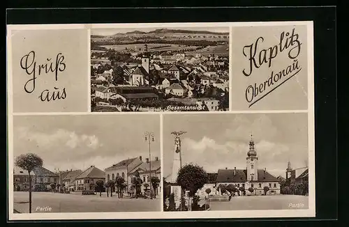 AK Kaplitz, Gesamtansicht und Partien