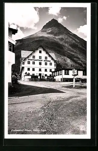 AK Galtür, Post-Gasthof Rössle