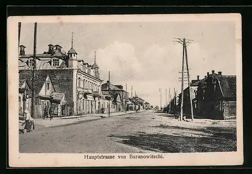 AK Baranowitschi, Hauptstrasse