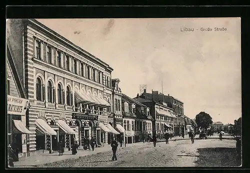 AK Libau, Grosse Strasse