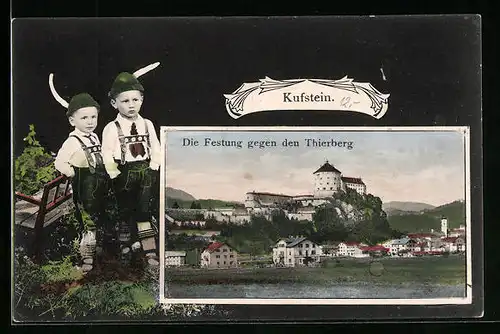 AK Kufstein, Die Festung gegen den Thierberg