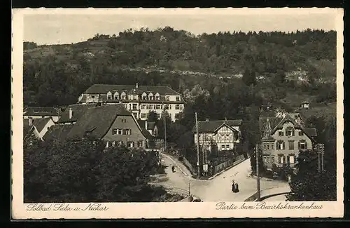 AK Sulz a. Neckar, Partie beim Bezirkskrankenhaus