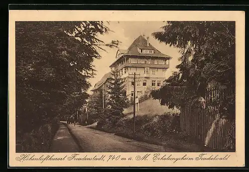 AK Freudenstadt, M. Erholungsheim Teuchelwald