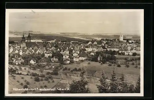 AK Freudenstadt, Teilansicht