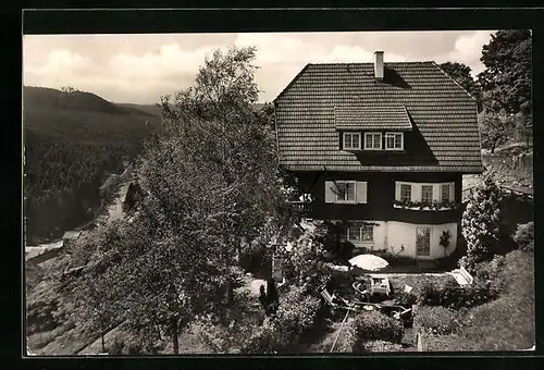 AK Freudenstadt /Schwarzw., Pension Schwarzwaldgästehaus, Schillerstrasse 53