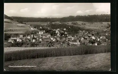 AK Oberschwandorf /Schwarzwald, Teilansicht