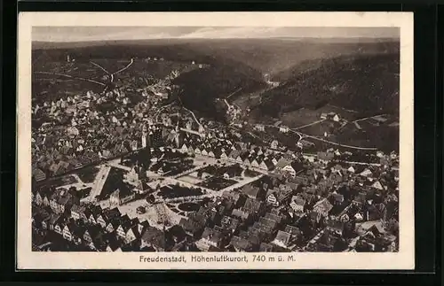 AK Freudenstadt, Teilansicht