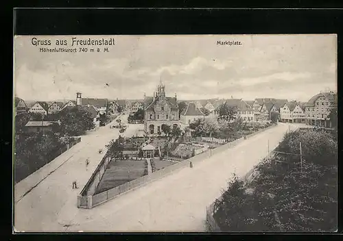 AK Freudenstadt, Marktplatz