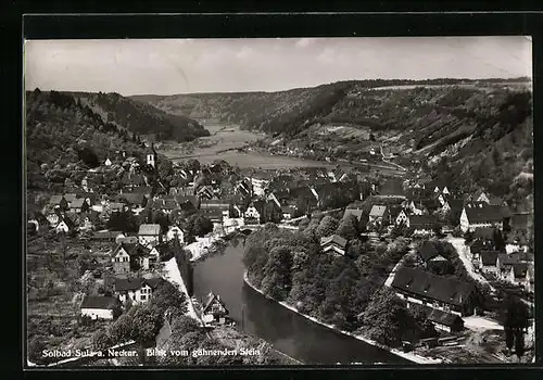 AK Sulz a. Neckar, Blick vom gähnenden Stein