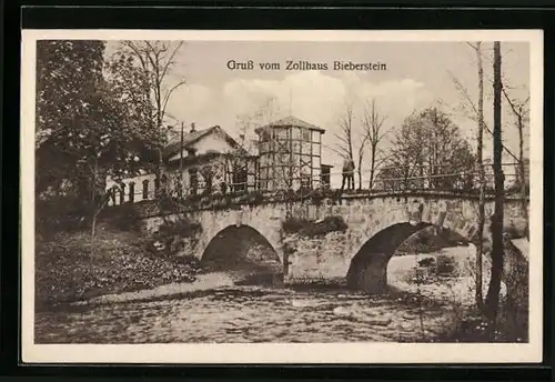 AK Bieberstein, Zollhaus mit Brücke