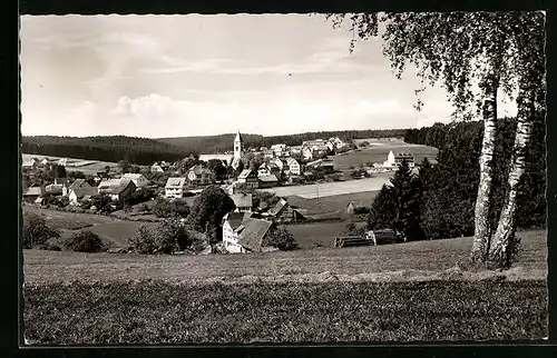 AK Lützenhardt /Schwarzwald, Hotel Café Panorama Inhaber Linus Wild