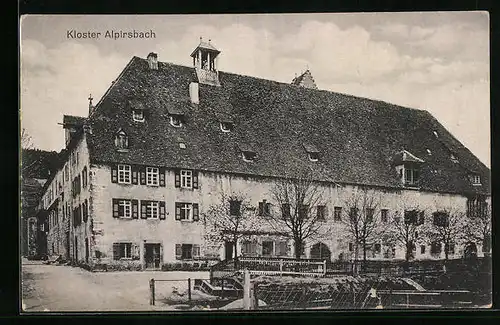AK Alpirsbach, Kloster mit Bäumen
