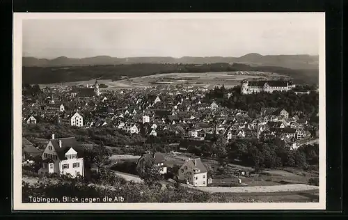 AK Tübingen, Blick gegen die Alb