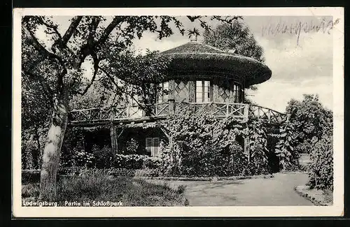 AK Ludwigsburg, Partie im Schlosspark