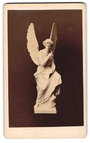 Fotografie unbekannter Fotograf und Ort, Statue Clio nach Franz