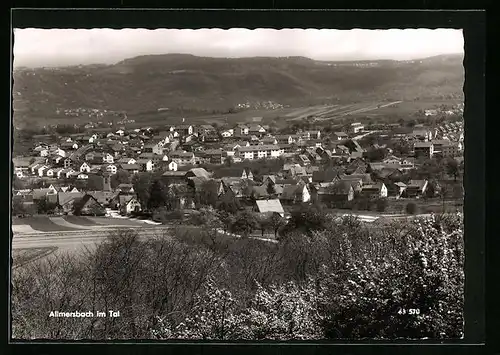 AK Allmersbach im Tal, Ortsansicht aus der Ferne