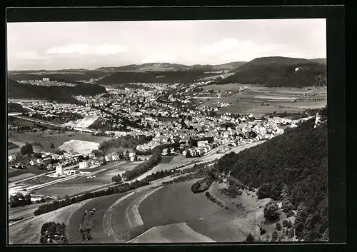 AK Tailfingen, Ortsansicht aus der Vogelschau