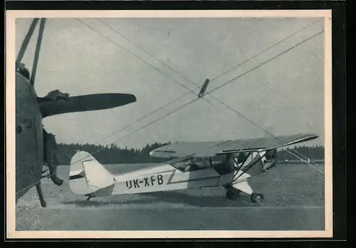 AK Lietadlo Piper Cub, Flugzeug des Typs OK-XFB