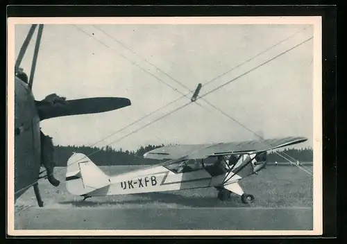 AK Lietadlo Piper Cub, Flugzeug des Typs OK-XFB