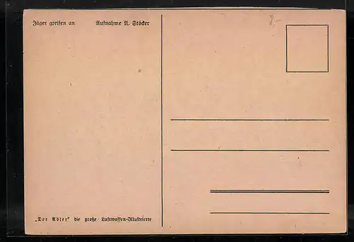 AK Jäger greifen an, Flugzeuge in der Staffel