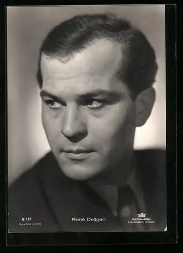 AK Schauspieler René Deltgen