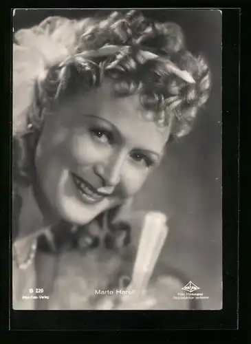 AK Schauspielerin Marte Harell