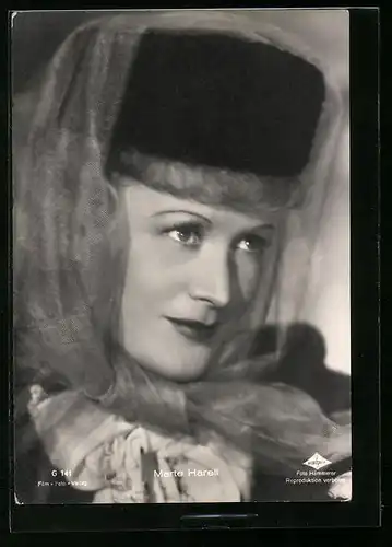 AK Schauspielerin Marte Harell