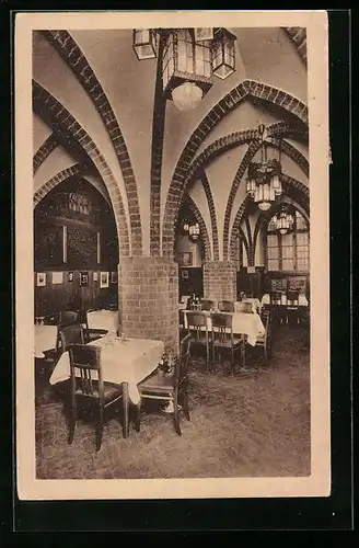 AK Leipzig, Restaurant Auberbachs Keller, Innenansicht