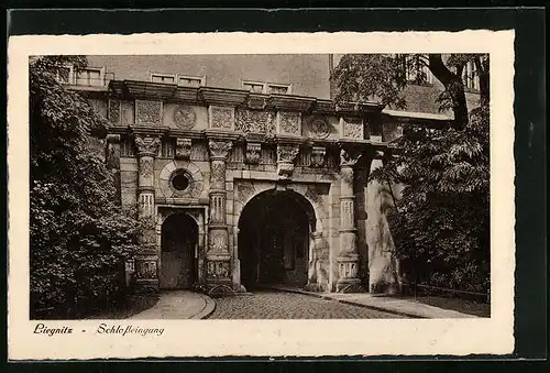 AK Liegnitz, Schlosseingang