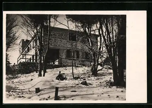 AK Kaltenleutgeben, Gasthof Naturfreundehaus auf dem Höllenstein