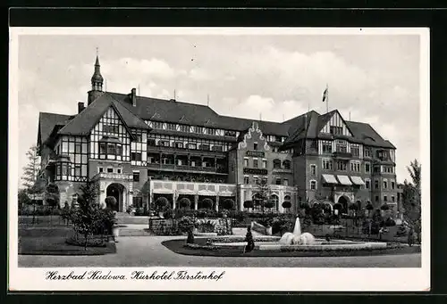 AK Bad Kudowa, Kurhotel Fürstenhof