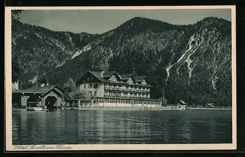 AK Breitenwang, Hotel Forelle am Plansee