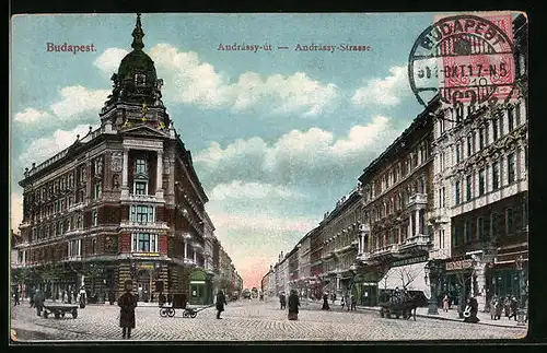 AK Budapest, Andrassy-Strasse
