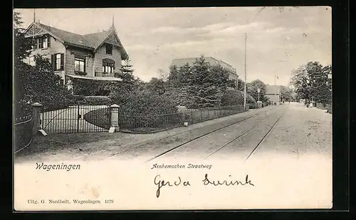 AK Wageningen, Arnhemschen Straatweg