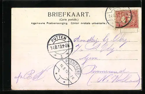 AK Putten, Dorpsstraat, Huize Groot Spriel, Huize Vanenburg