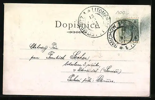 AK Praha-Smichov, Kostel sv. Vaclava