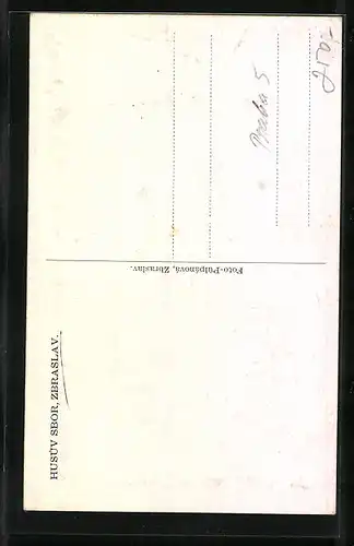 AK Prag / Praha, Zbraslav, Husuv Sbor