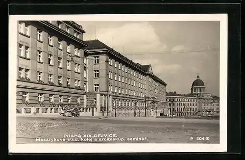 AK Prag / Praha-Dejvice, Masarykova stud. kolej a arcibiskup. seminar